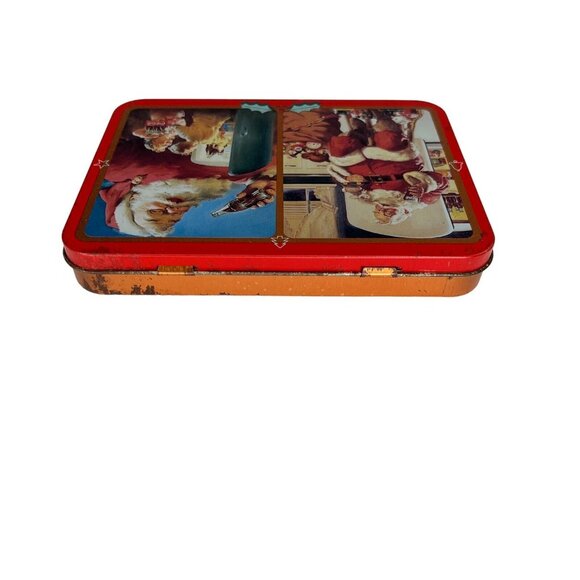 1995 UNOPENED Coca-Cola Santa Claus Christmas Playing Cards Limited Edition - Picture 3 of 10